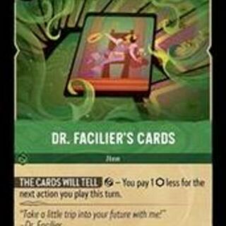 Disney Lorcana: The First Chapter UNCOMMON Dr. Facilier's Cards #101/204