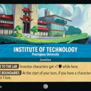 Disney Lorcana: Azurite Sea COMMON Institute Of Technology - Prestigious University #170/204