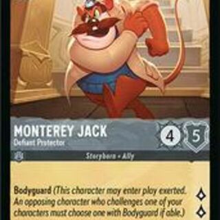 Disney Lorcana: Reign Of Jafar COMMON Monterey Jack - Defiant Protector #188/204