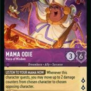 Disney Lorcana: Fabled UNCOMMON Mama Odie - Voice Of Wisdom #52/204