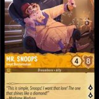 Disney Lorcana: Into The Inklands COMMON Mr Snoops - Inept Businessman #11/204