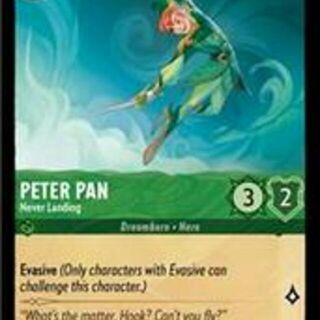 Disney Lorcana: The First Chapter COMMON Peter Pan - Never Landing #91/204