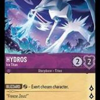 Disney Lorcana: Into The Inklands UNCOMMON Hydros - Ice Titan #39/204