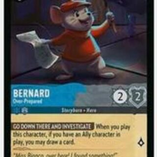 Disney Lorcana: Reign Of Jafar UNCOMMON Bernard - Over Prepared #169/204