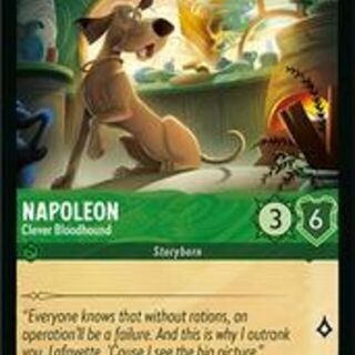 Disney Lorcana: Reign Of Jafar UNCOMMON Napoleon - Clever Bloodhound #96/204