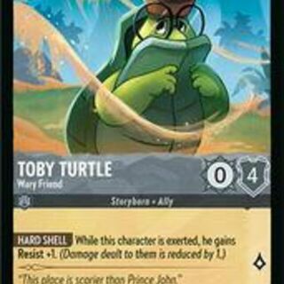 Disney Lorcana: Reign Of Jafar COMMON Toby Turtle - Wary Friend #190/204