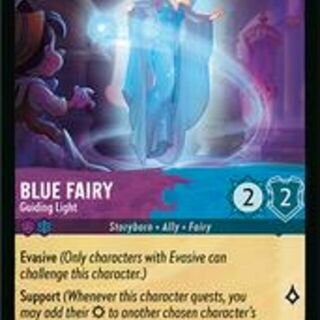 Disney Lorcana: Reign Of Jafar UNCOMMON Blue Fairy - Guiding Light #71/204