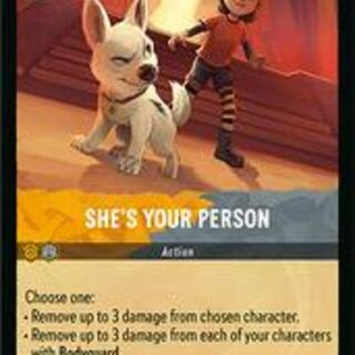 Disney Lorcana: Reign Of Jafar UNCOMMON She's Your Person #40/204