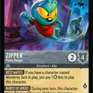 Disney Lorcana: Reign Of Jafar UNCOMMON Zipper - Flying Ranger #192/204