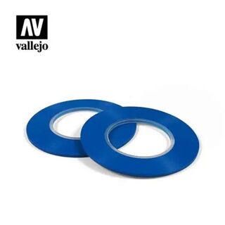 Vallejo – Hobby Tools – Flexible Masking Tape (2 mm x 18 m)
