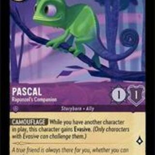 Disney Lorcana: The First Chapter UNCOMMON FOIL Pascal - Rapunzel's Companion #53/204