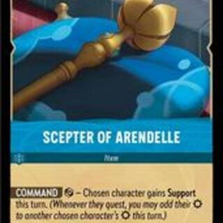 Disney Lorcana: The First Chapter UNCOMMON FOIL Scepter Of Arendelle #170/204