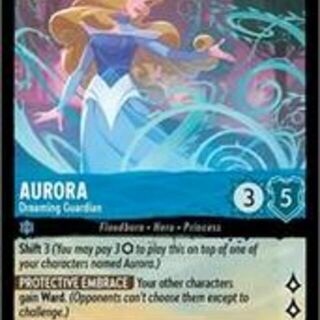 Disney Lorcana: The First Chapter SUPER RARE Aurora - Dreaming Guardian #139/204