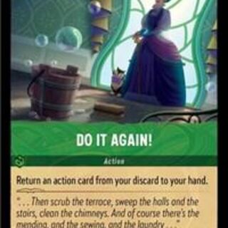 Disney Lorcana: The First Chapter RARE Do It Again #94/204