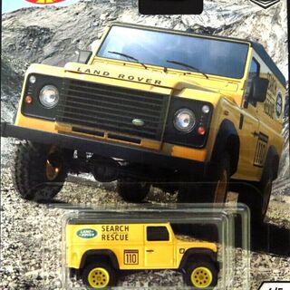 Hot Wheels Car Culture Wild Terrain Land Rover Defender 110 Hard Top