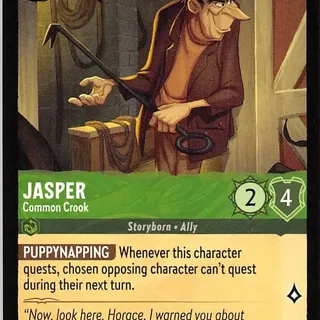 Disney Lorcana: The First Chapter UNCOMMON Jasper - Common Crook #81/204