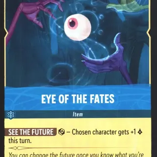 Disney Lorcana: The First Chapter UNCOMMON Eyes Of The Fates #167/204