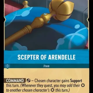 Disney Lorcana: The First Chapter UNCOMMON Scepter Of Arendelle #170/204