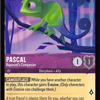 Disney Lorcana: The First Chapter UNCOMMON Pascal - Rapunzel's Companion #53/204