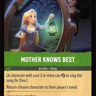 Disney Lorcana: The First Chapter UNCOMMON Mother Knows Best #95/204