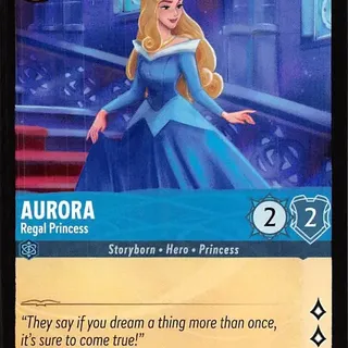 Disney Lorcana: The First Chapter UNCOMMON Aurora - Regal Princess #140/204