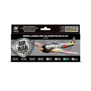 Vallejo Model Air IJA / 8 Colors set Imperial Japanese Army (IJA) Colors Pre-War to 1945