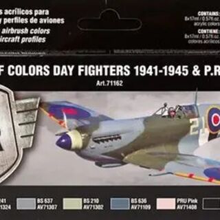 Vallejo Model Air RAF / 8 Colors set WWII RAF Day Fighters 1941-1945 & P.R.U.