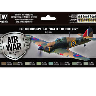 Vallejo Model Air RAF / 8 Colors set Special Battle of Britain 1940-1941