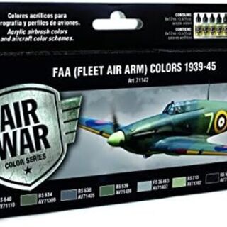 Vallejo Model Air FAA / 8 Colors set Fleet Air Arm (FAA) 1939-45