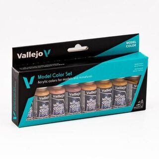 Vallejo Face & Skin Tones 8 Colors set