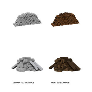 WizKids Deep Cuts Miniatures - Piles of Wood
