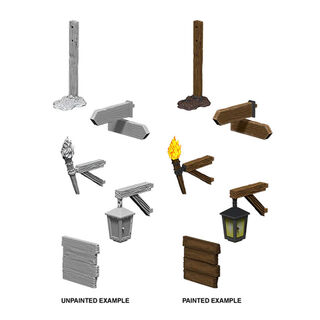 WizKids Deep Cuts Miniatures - Signs & Lights