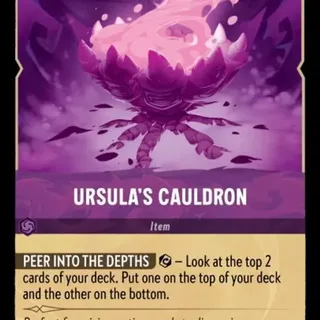 Disney Lorcana: The First Chapter UNCOMMON Ursula's Cauldron #67/204
