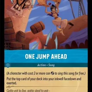 Disney Lorcana: The First Chapter UNCOMMON One Jump Ahead #164/204