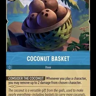 Disney Lorcana: The First Chapter UNCOMMON Coconut Basket #166/204