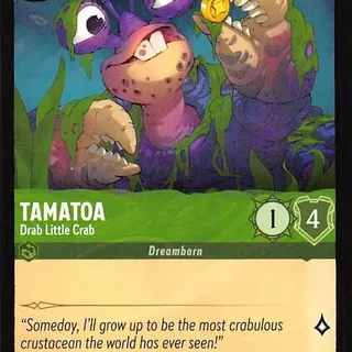 Disney Lorcana: The First Chapter UNCOMMON Tamatoa - Drab Little Crab #92/204