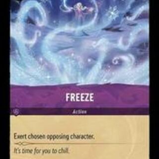 Disney Lorcana: The First Chapter COMMON FOIL Freeze #63/204