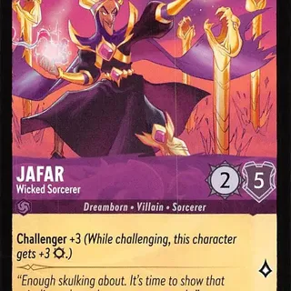 Disney Lorcana: The First Chapter COMMON Jafar - Wicked Sorcerer #45/204