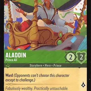 Disney Lorcana: The First Chapter COMMON Aladdin - Prince Ali #69/204