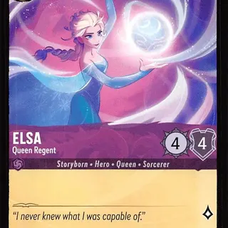 Disney Lorcana: The First Chapter COMMON Elsa - Queen Regent #40/204