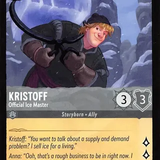 Disney Lorcana: The First Chapter COMMON Kristoff - Official Ice Master #182/204