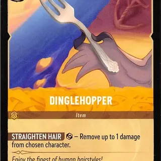 Disney Lorcana: The First Chapter COMMON FOIL Dinglehopper #32/204