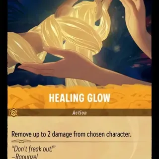Disney Lorcana: The First Chapter COMMON Healing Glow #28/204