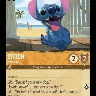 Disney Lorcana: The First Chapter COMMON Stitch - New Dog #22/204