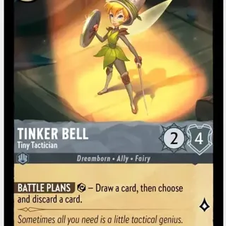 Disney Lorcana: The First Chapter COMMON Tinker Bell - Tiny Tactician #194/204