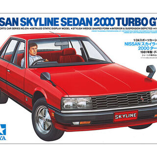 Tamiya NISSAN SKYLINE SEDAN 2000 TURBO GT-ES - 1/24