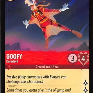 Disney Lorcana: The First Chapter COMMON Goofy - Daredevil #111/204