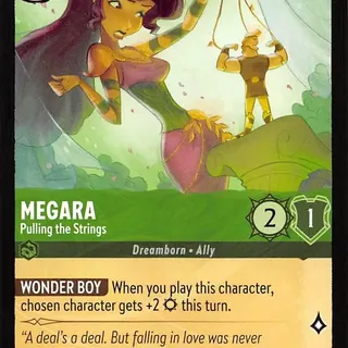 Disney Lorcana: The First Chapter COMMON Megara - Pulling The Strings #87/204