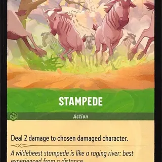 Disney Lorcana: The First Chapter COMMON Stampede #96/204