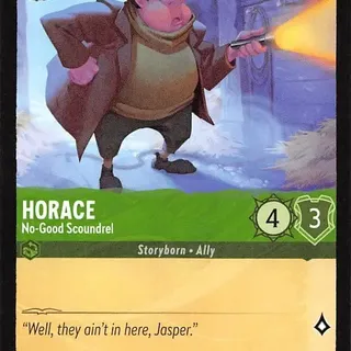 Disney Lorcana: The First Chapter COMMON Horace - No Good Scoundrel #79/204